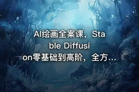 AI绘画全案课，Stable Diffusion零基础到高阶，全方位掌握AIGC视觉生成技能 IT教程吧 - getfromcode
