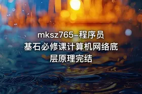 mksz765-程序员基石必修课计算机网络底层原理完结