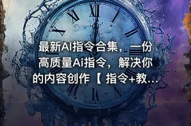 最新AI指令合集，一份高质量Ai指令，解决你的内容创作【 指令+教程】