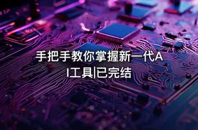手把手教你掌握新一代AI工具|已完结