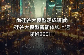 尚硅谷大模型速成班|尚硅谷大模型智能体线上速成班260111 - getfromcode