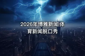 2026年博雅新闻|体育新闻脱口秀