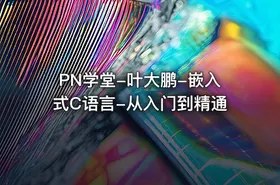 PN学堂-叶大鹏-嵌入式C语言-从入门到精通