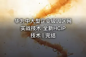 华为中大型企业级园区网实战技术 全新HCIP技术 | 完结