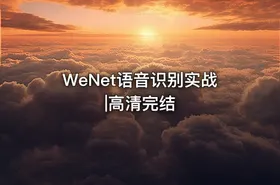 WeNet语音识别实战|高清完结