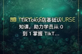 TikTok小店基础认知课，助力学员从 0 到 1 掌握 TikTok 电商运营全链路认知 - getfromcode
