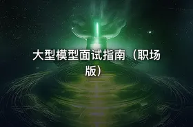 大型模型面试指南（职场版）