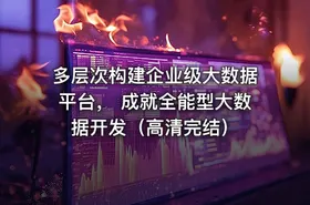 多层次构建企业级大数据平台， 成就全能型大数据开发（高清完结）
