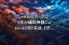 mksz935-2025年AI辅助神器Cursor从0到1实战《仿小红书小程序》 - getfromcode