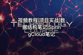 视频教程|项目实战|数据结构笔记|SpringCloud笔记