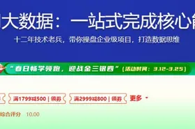 体系课-轻松入门大数据：一站式完成核心能力构建 - getfromcode