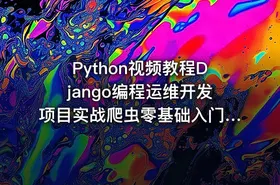Python视频教程Django编程运维开发项目实战爬虫零基础入门到精通（包含两套哦
