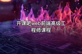 开课吧web前端高级工程师课程