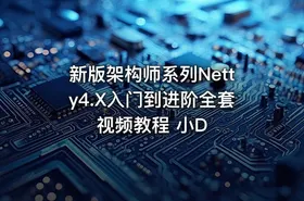 新版架构师系列Netty4.X入门到进阶全套视频教程 小D